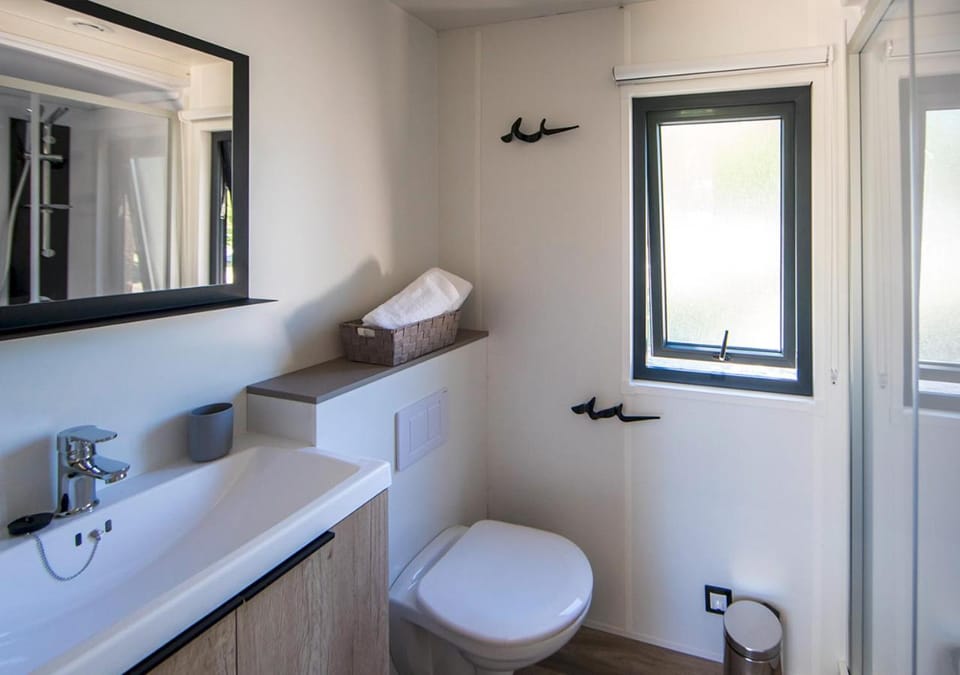 Shower, Toilet, Bathroom, towels