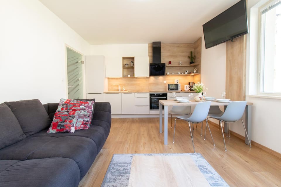 TV and multimedia, Kitchen or kitchenette, Living room, Seating area, Dining area, minibar, pet friendly, stove