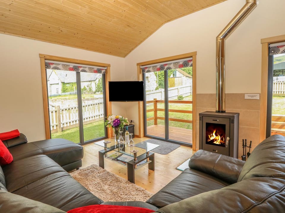 Chale Farm Lodge House in England