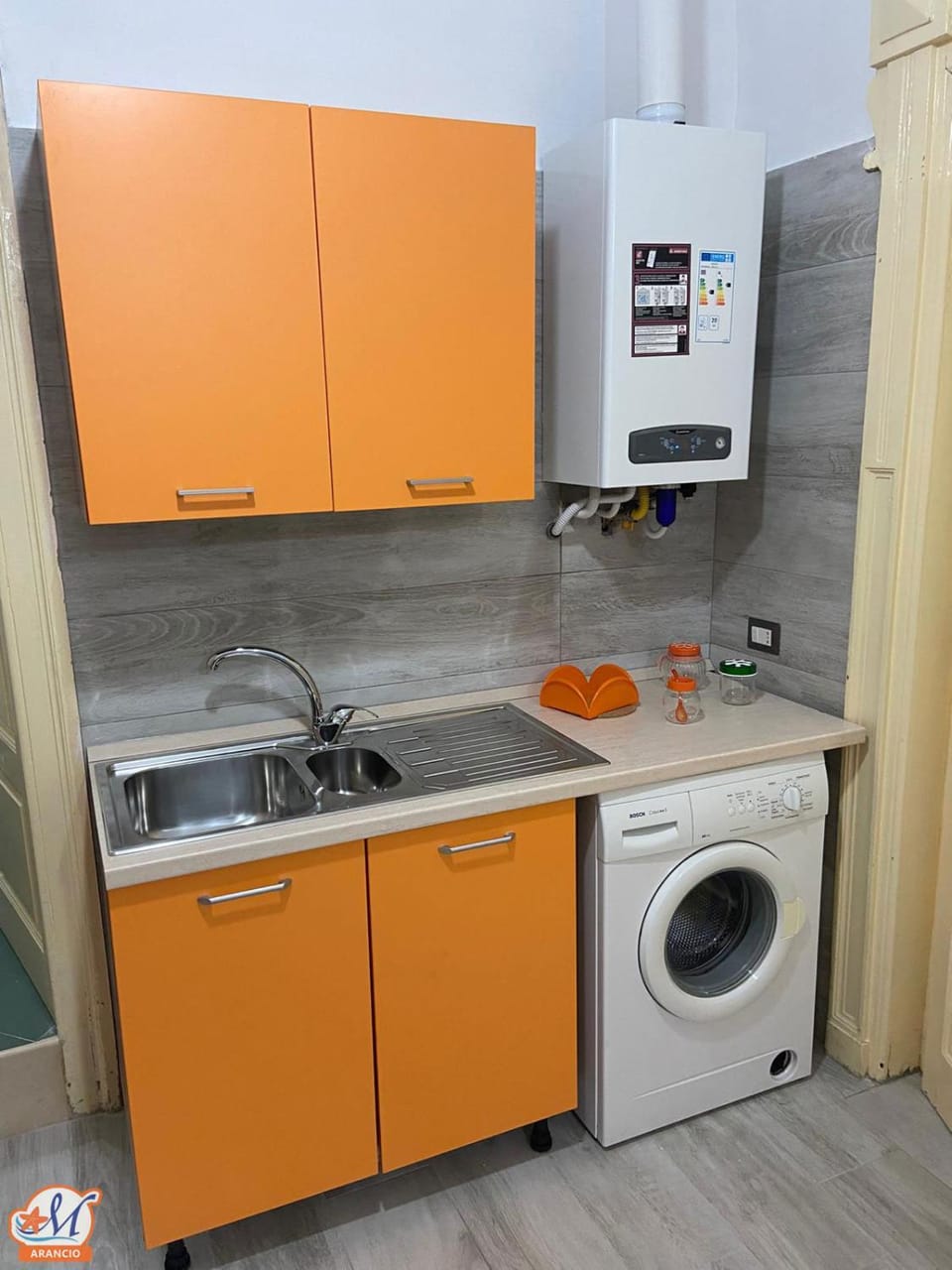 washing machine, kitchen
