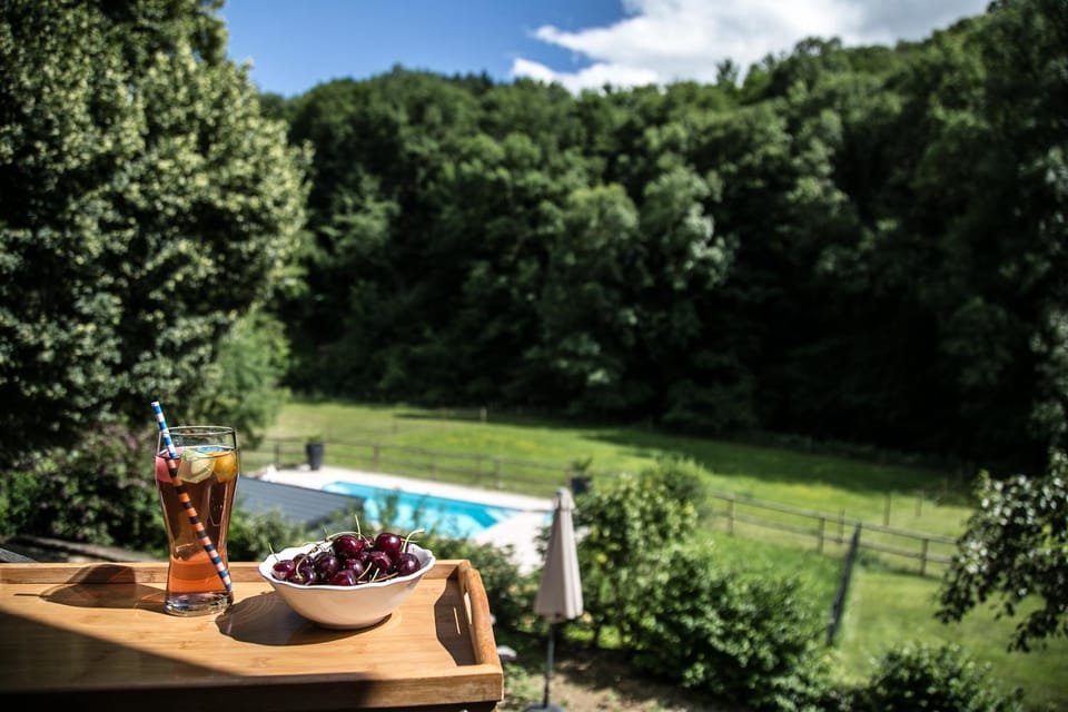 Balcony/Terrace, Garden view, Swimming pool