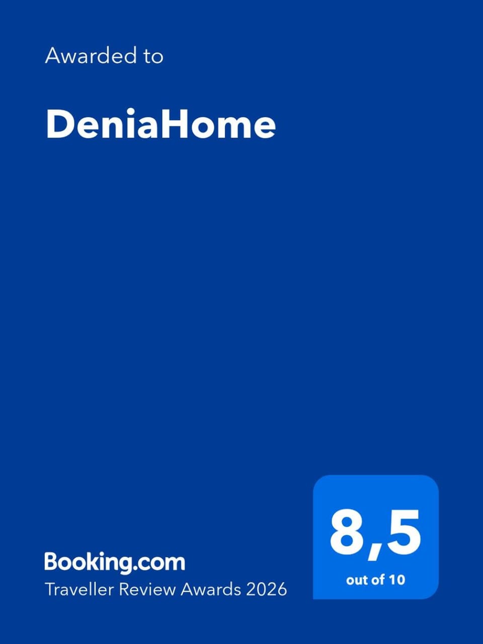 DeniaHome Apartment in Marina Alta