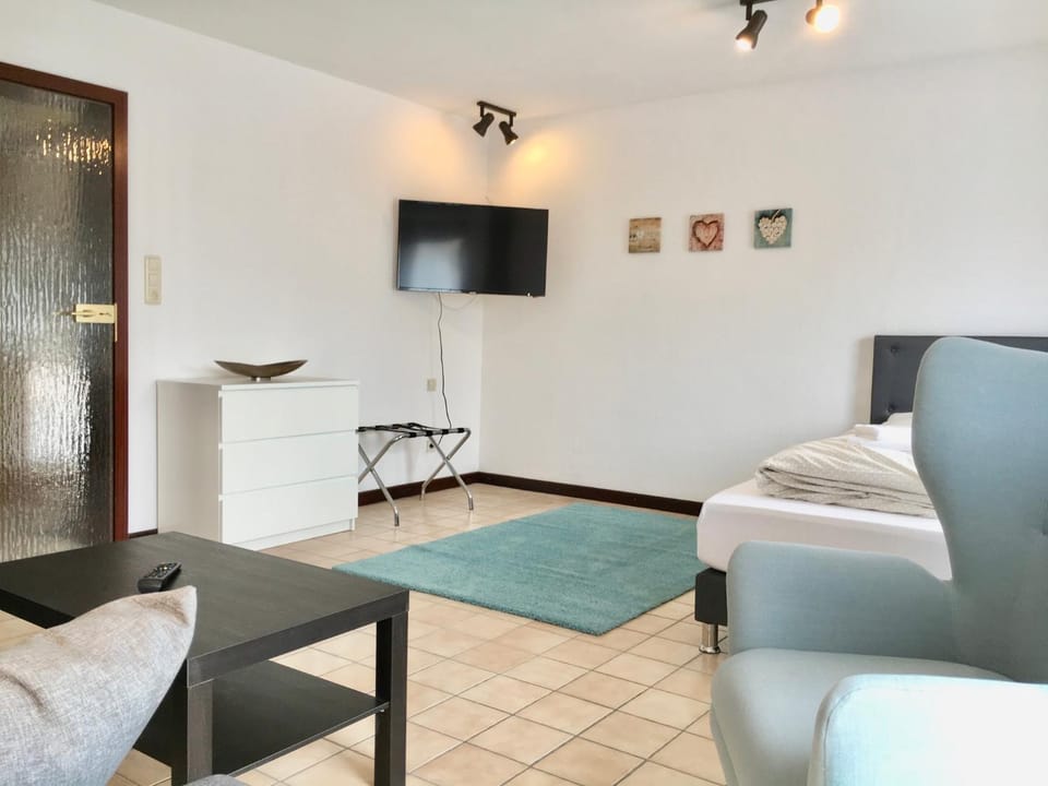 Living room, Seating area, Bedroom