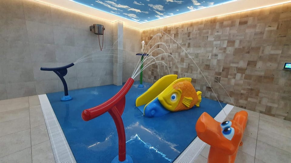 Children play ground, Pool view, Swimming pool
