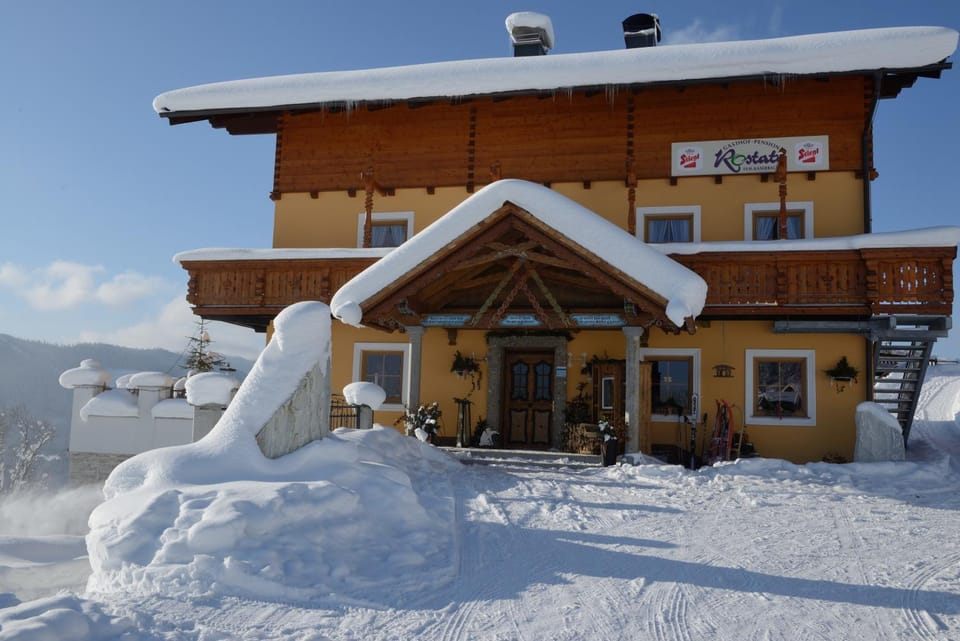 Property building, Day, Natural landscape, Winter