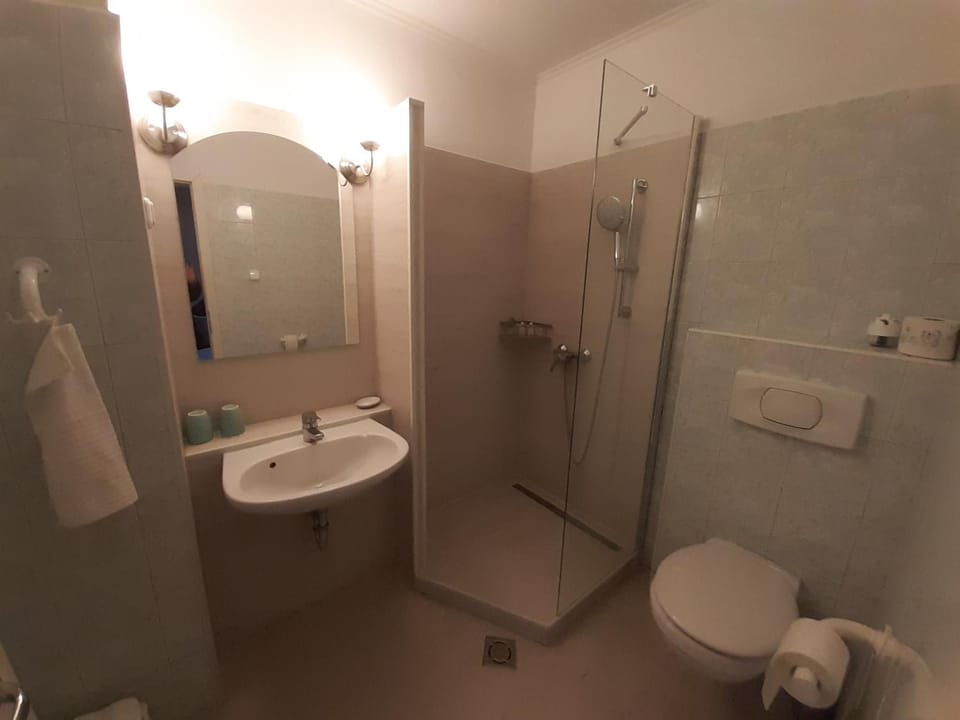 Shower, Toilet, Bathroom, towels