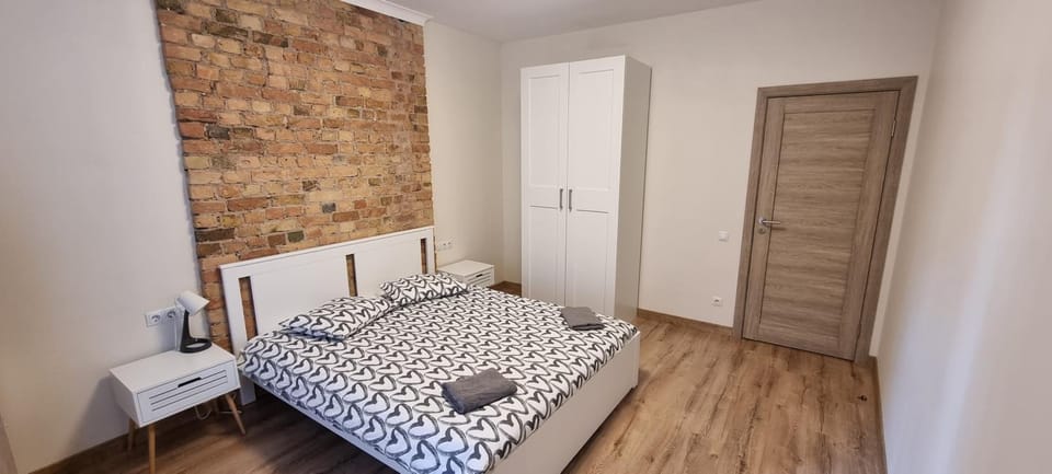 Bed, Photo of the whole room, Bedroom, wardrobe