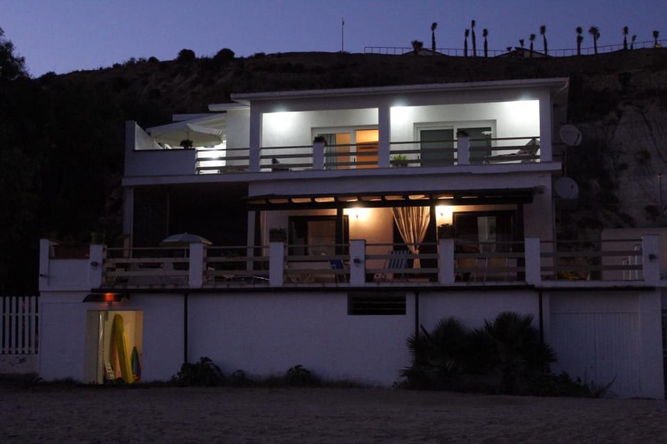 Property building, Sunset