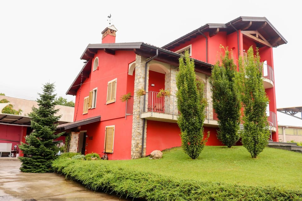 Property building, Summer, Garden