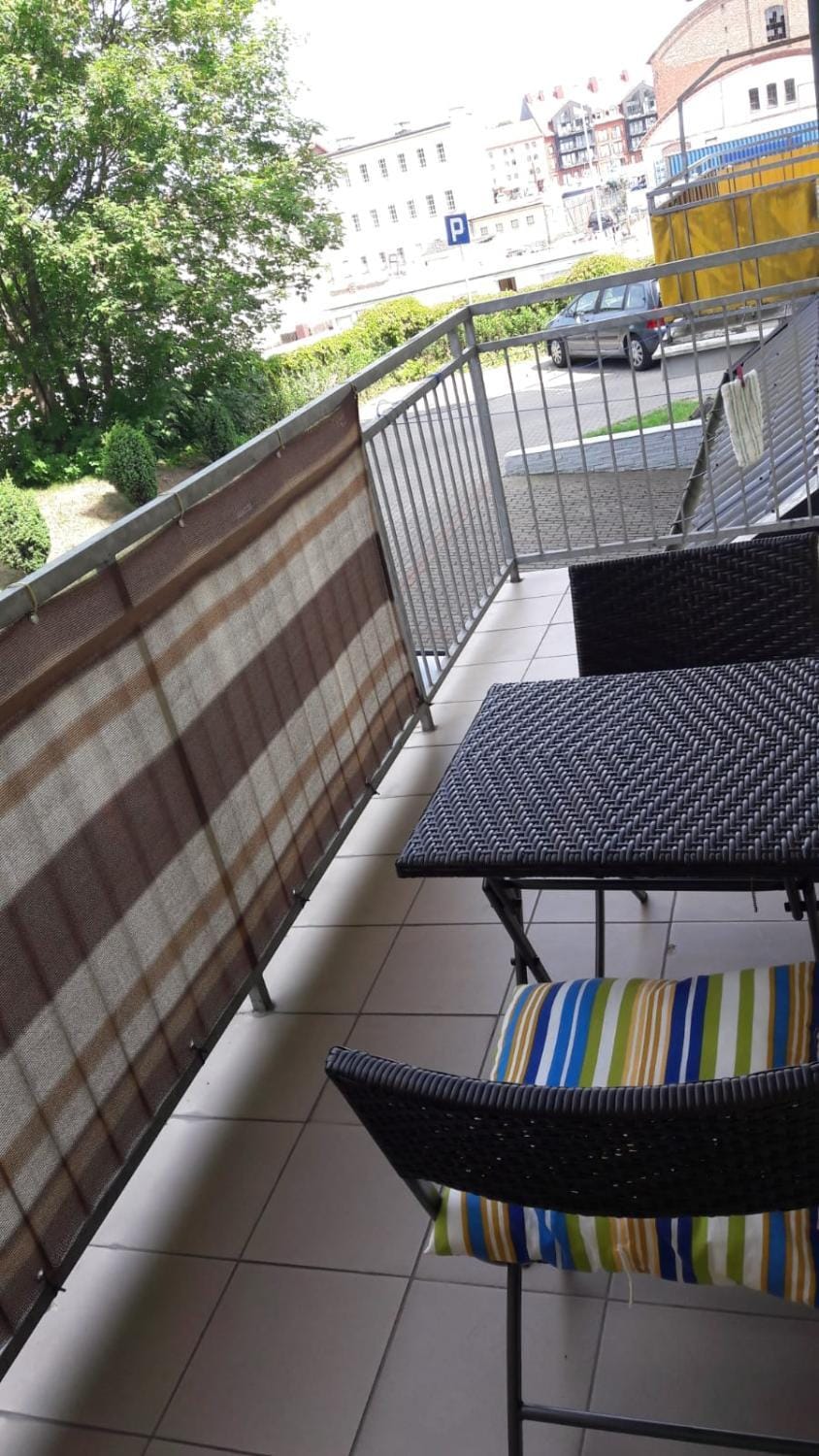 Apartament przy wydmie parter-balkon Apartment in Pomeranian Voivodeship