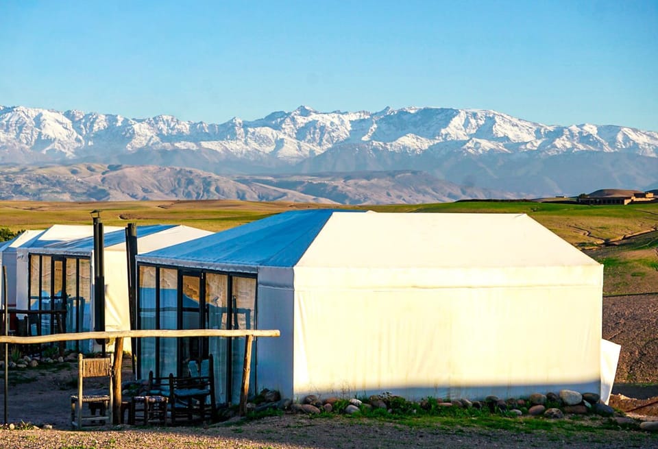 Emeraude Camp Agafay Luxury tent in Marrakesh-Safi