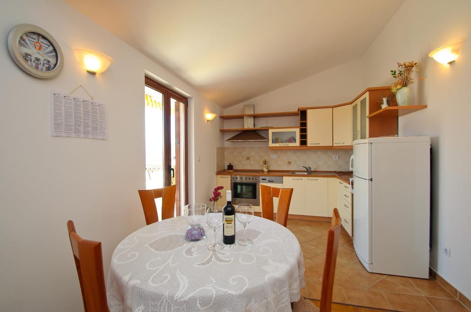 Kitchen or kitchenette, Dining area
