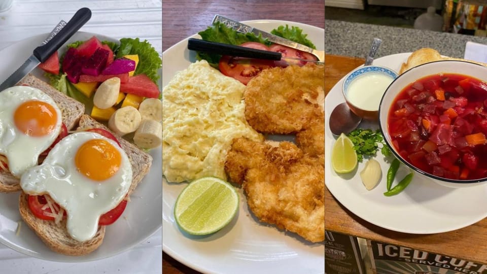 Restaurant/places to eat, Food