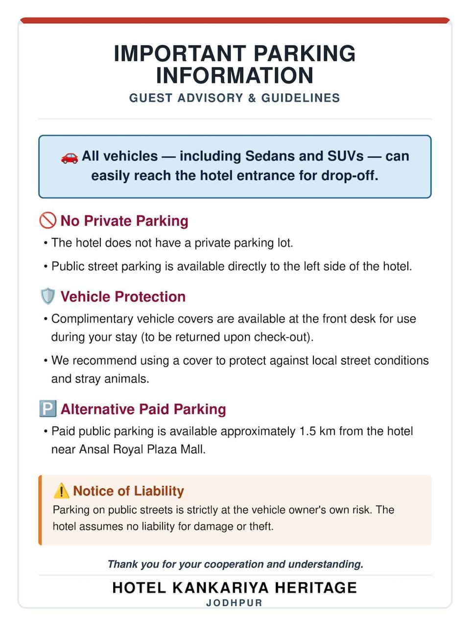 Parking