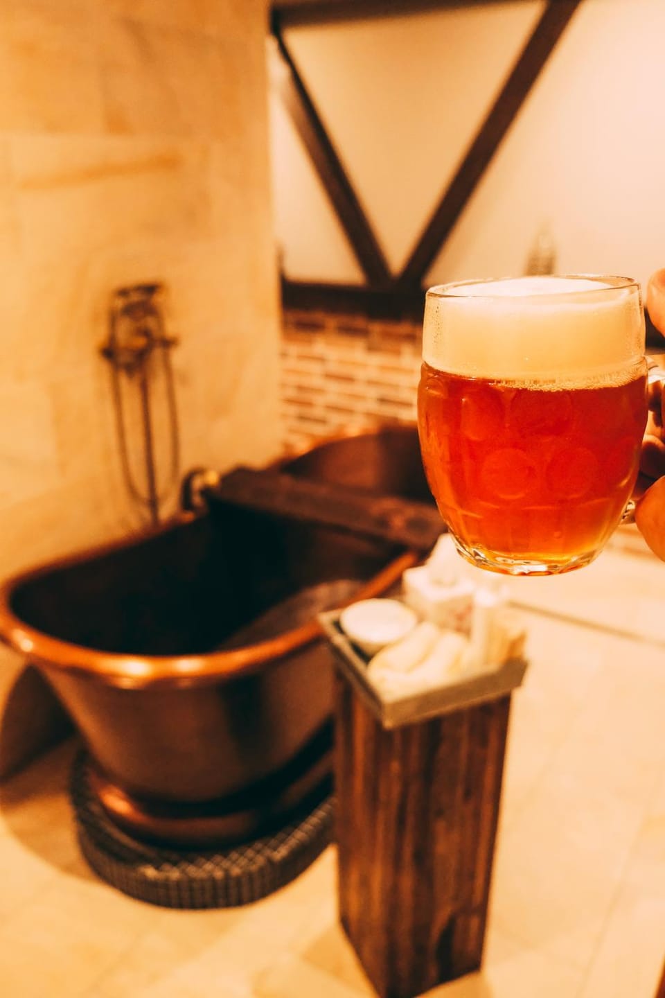 Hot Spring Bath, Drinks