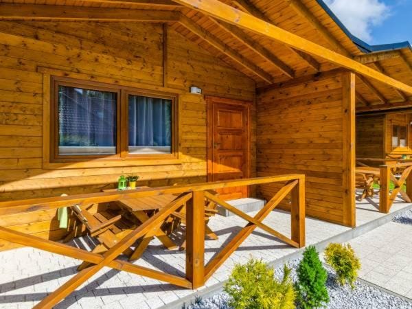 Domki Letniskowe Słoneczna Przystań Nature lodge in Pomeranian Voivodeship
