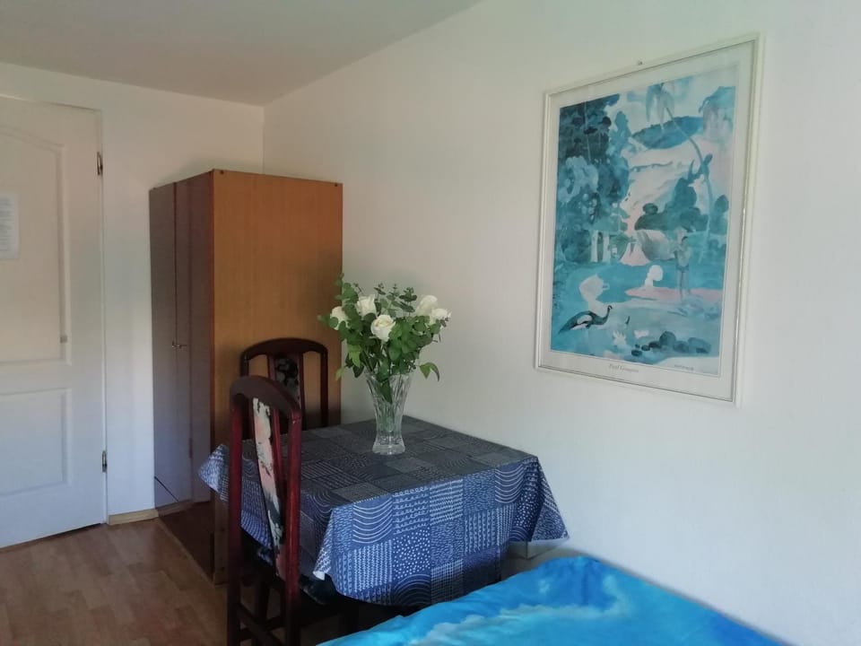 Photo of the whole room, wardrobe