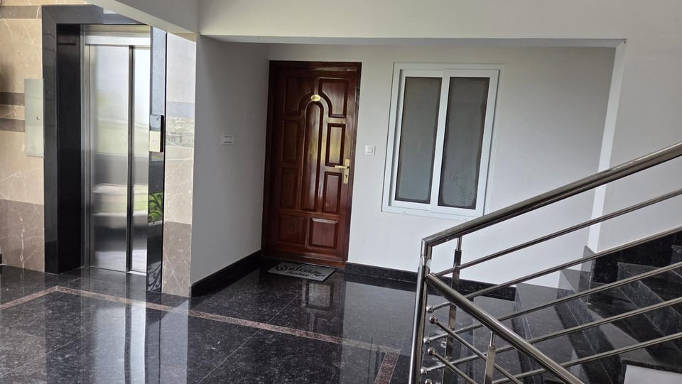 Property building, elevator