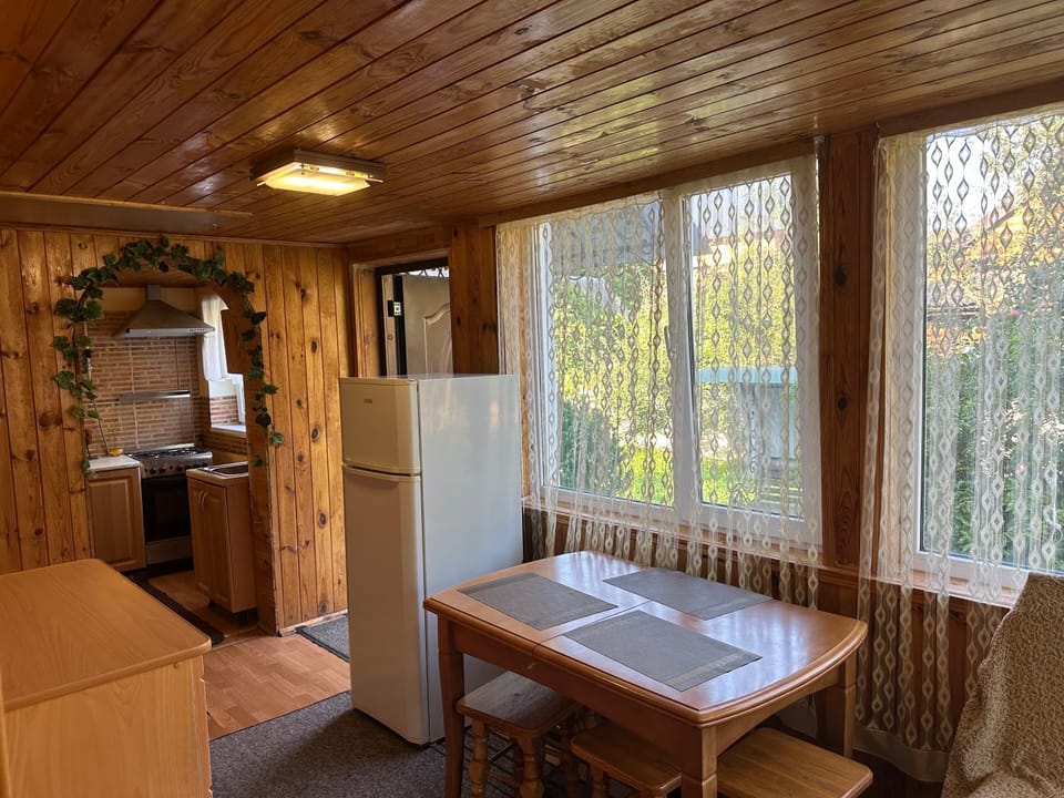 Kitchen or kitchenette, Dining area