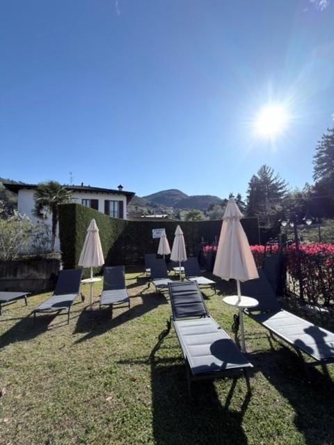 Spring, Natural landscape, Garden, Solarium, Garden view, Mountain view, sunbed