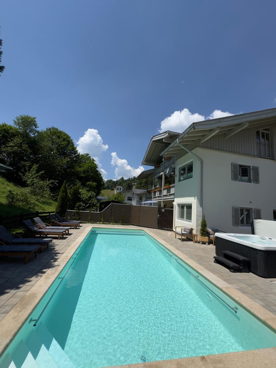 Property building, Swimming pool