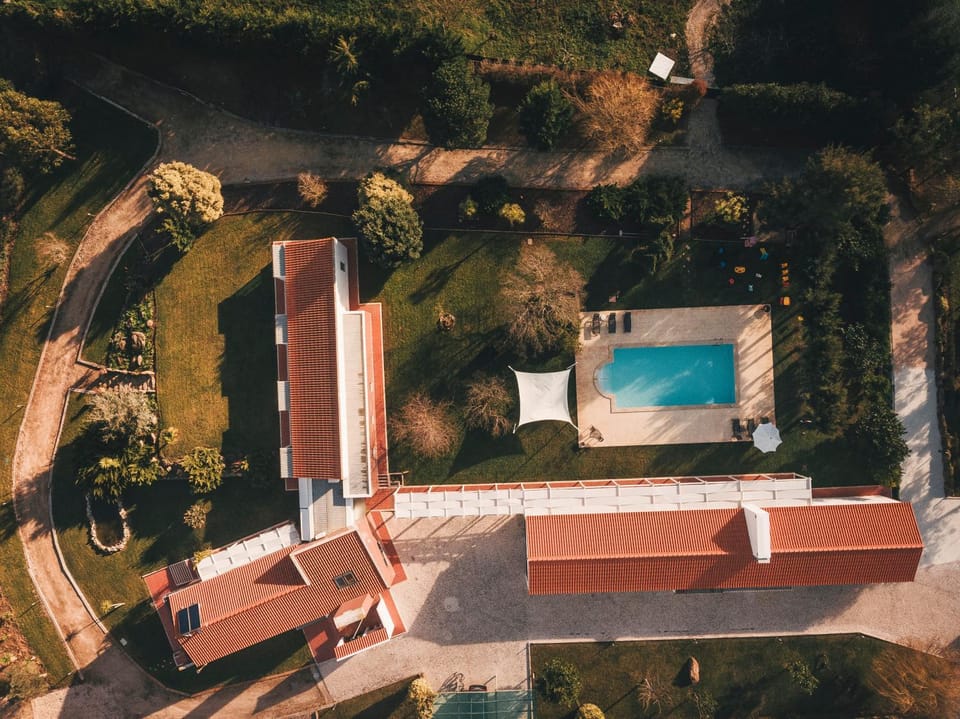 Bird's eye view, Swimming pool