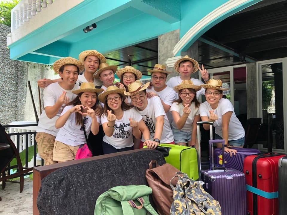 group of guests