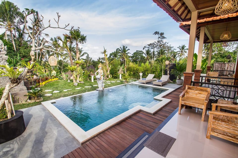 Pool view, Inner courtyard view