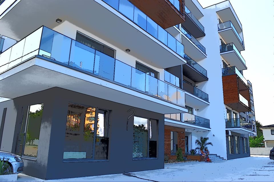 Property building, Facade/entrance