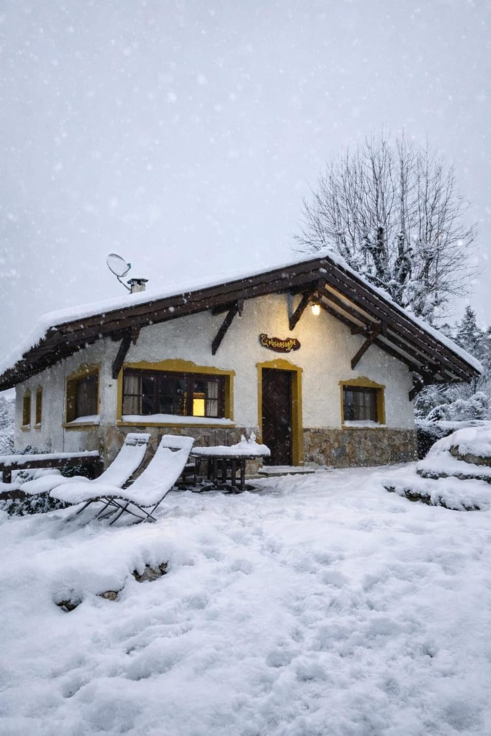 Property building, Winter, internet