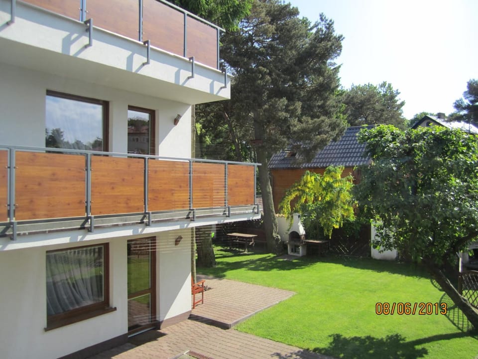 Property building, Garden view