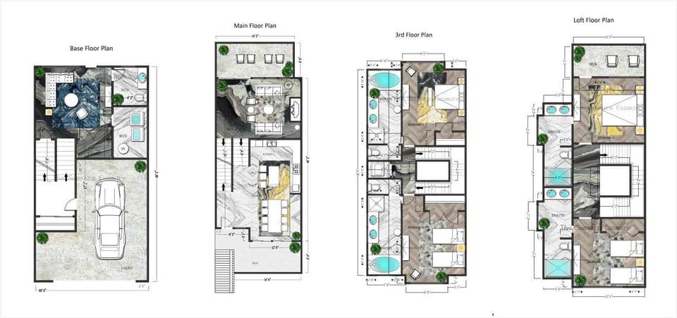 Nomad by Samsara Resort - Panorama Top View - 4BR & 5BTH House in Canmore