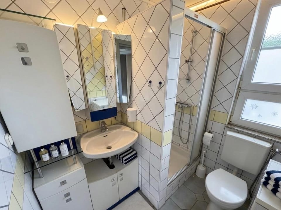 Shower, Toilet, Bathroom, towels