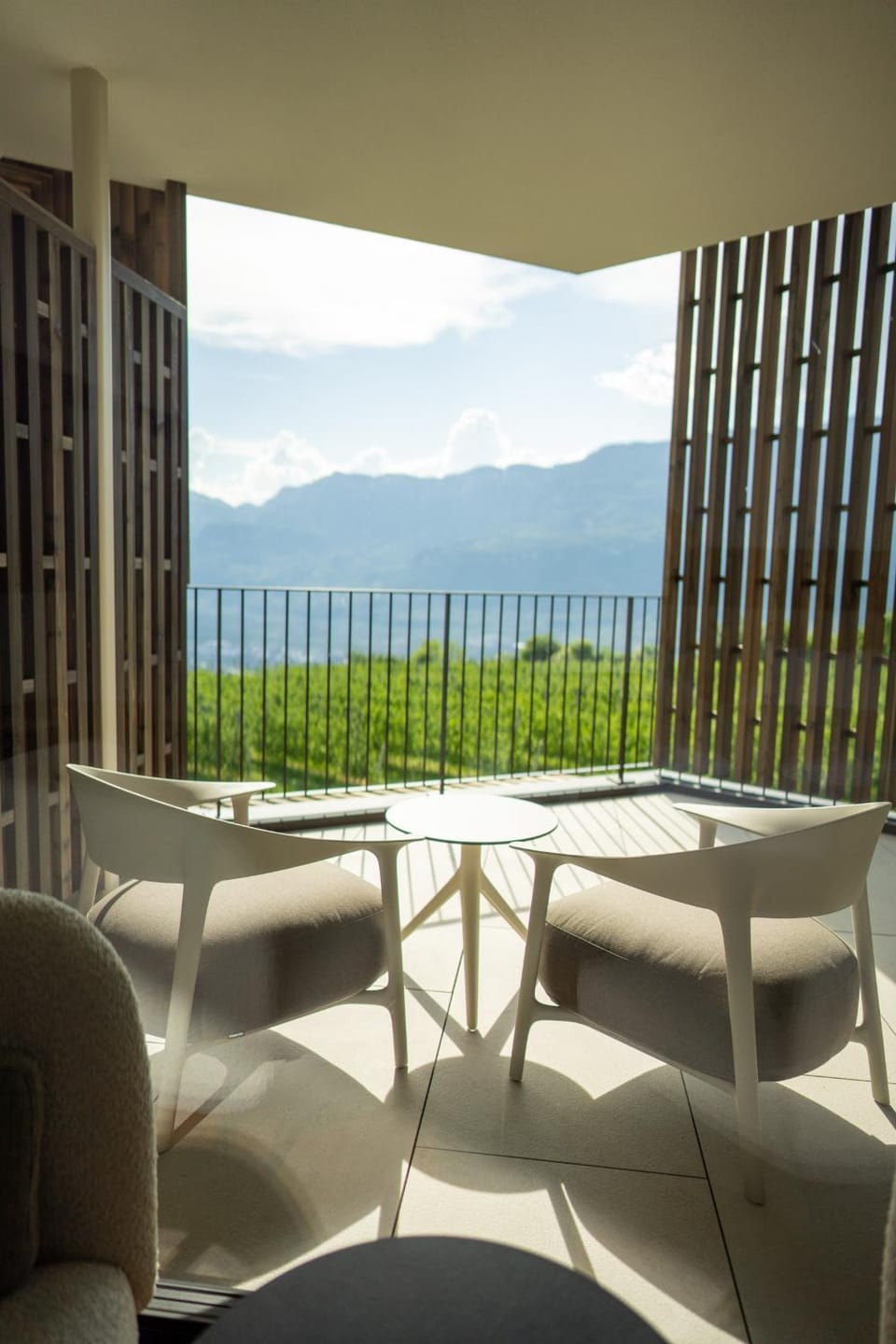 Day, Natural landscape, View (from property/room), Balcony/Terrace, Seating area, Mountain view