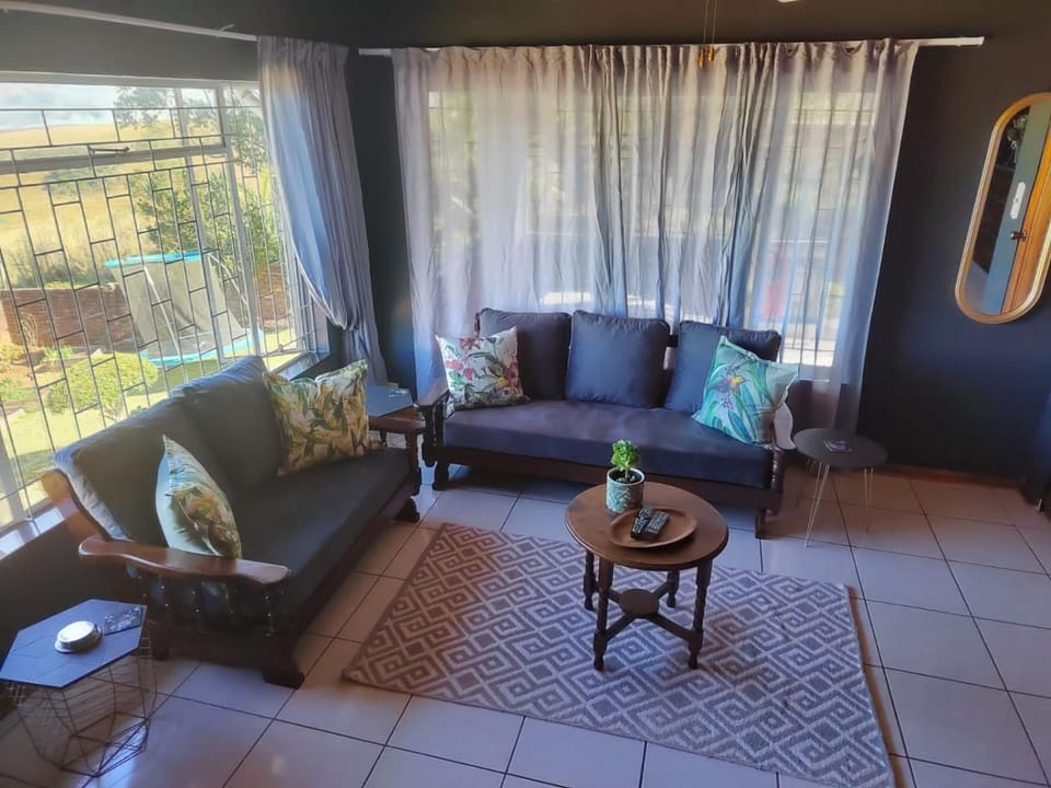 Living room, Seating area, Mountain view