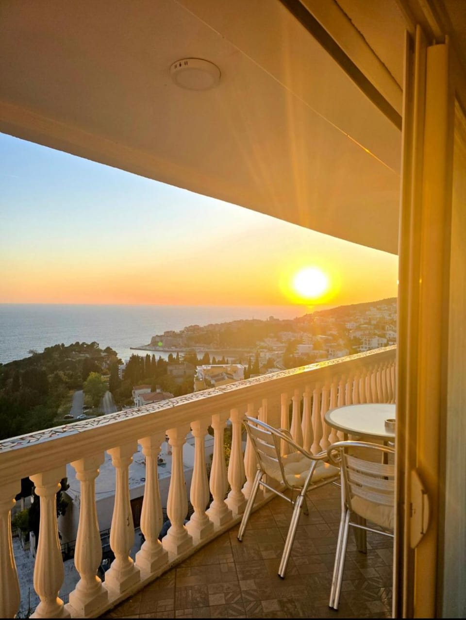 Day, View (from property/room), Balcony/Terrace, Sea view, Sunrise, Sunset