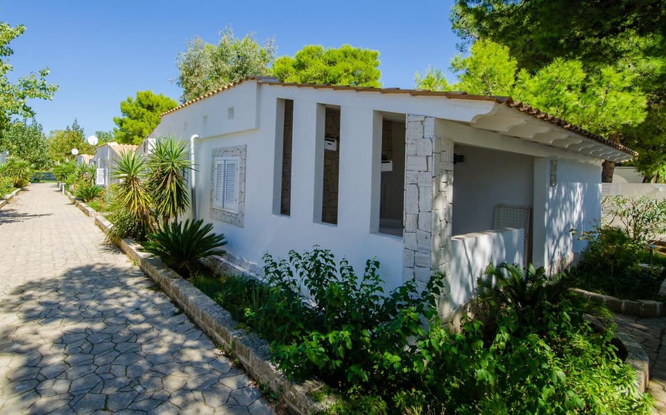 Property building, Garden view
