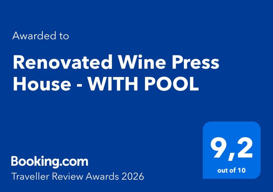 Renovated Wine Press House - WITH POOL House in Santarém District, Portugal