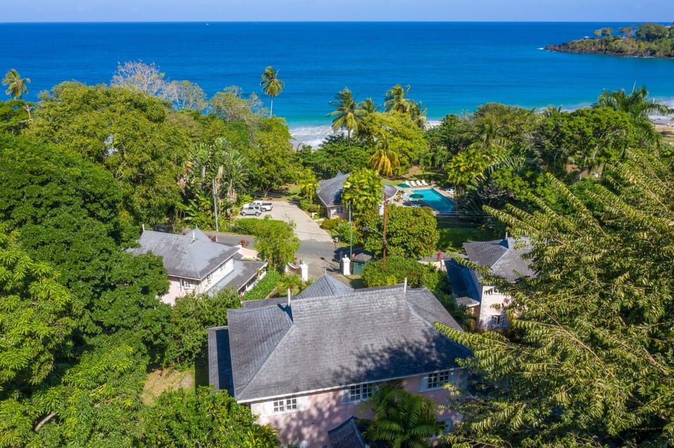 Natural landscape, Bird's eye view, Sea view
