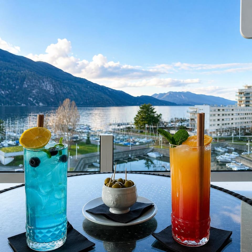 Natural landscape, Lake view, Drinks