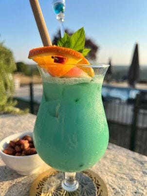 Patio, Lounge or bar, Pool view