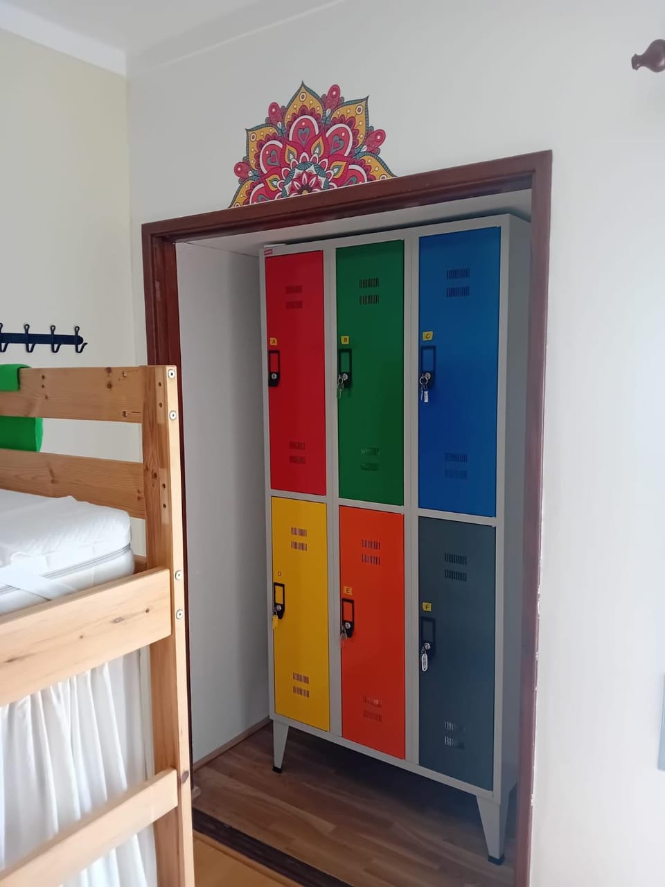 Photo of the whole room, Bedroom, microwave