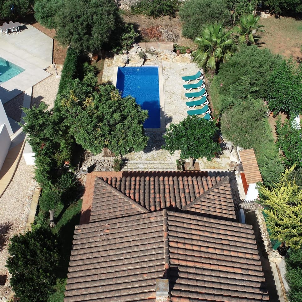 Bird's eye view, Pool view