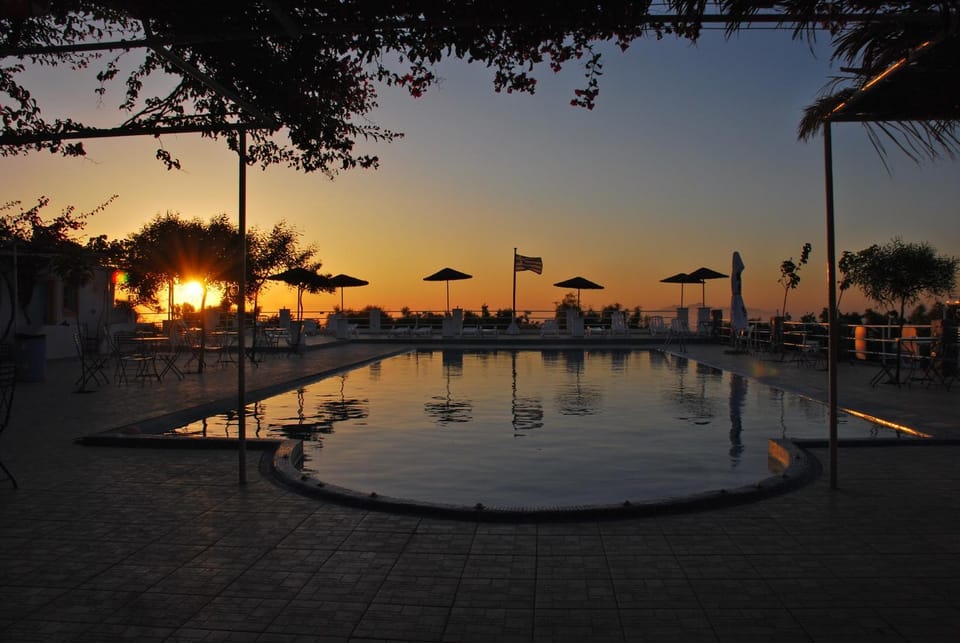 Swimming pool, Swimming pool, Sunrise