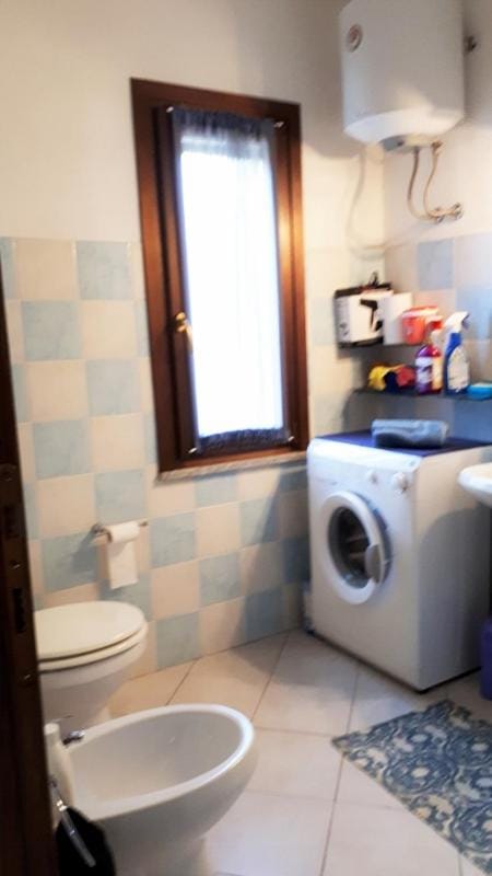 Toilet, Bathroom, washing machine