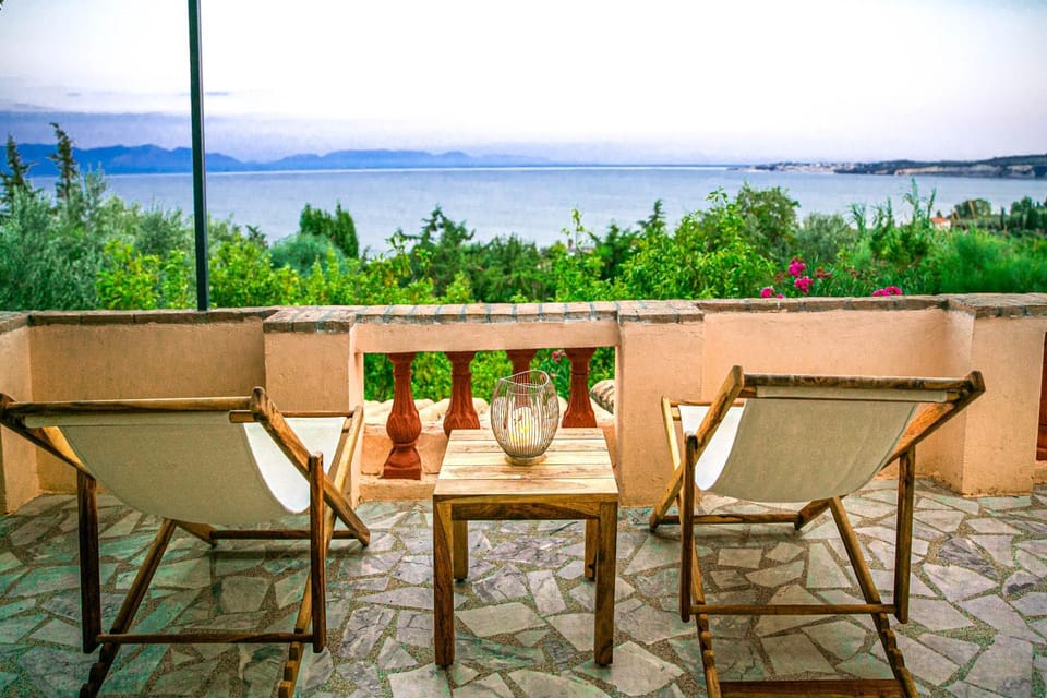 Balcony/Terrace, Sea view, Sunset, sunbed