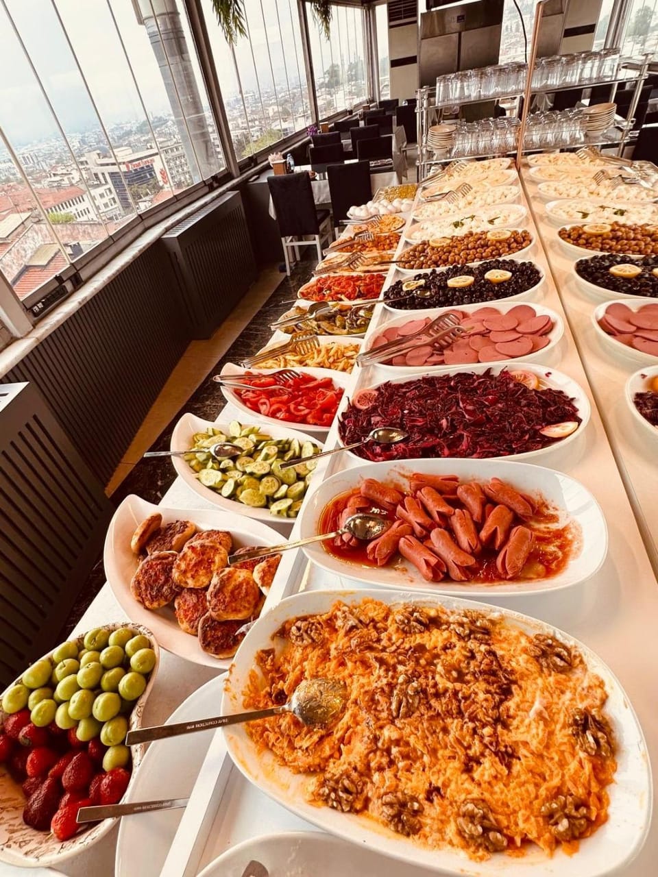 Buffet breakfast