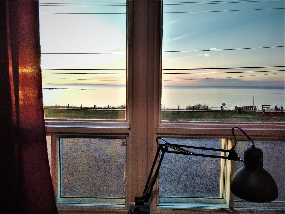 Spring, Bedroom, Sea view, Sea view, Sunset