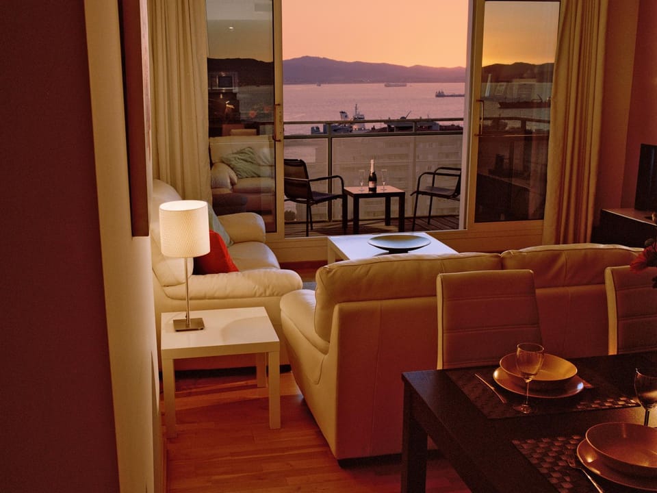 Balcony/Terrace, Living room, Dining area, Sea view