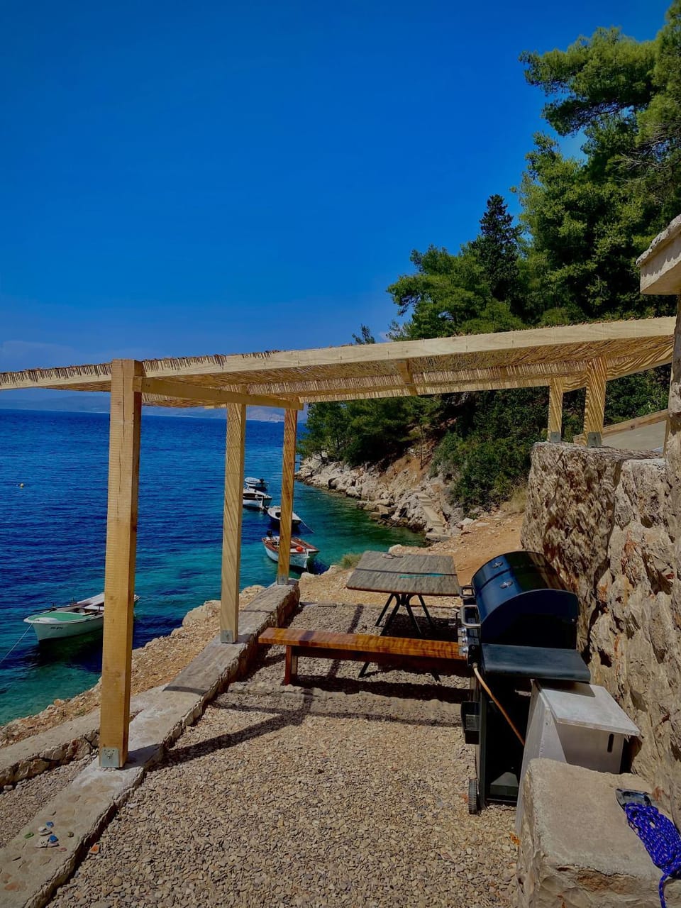 Patio, BBQ facilities, Dining area